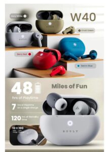 Boult W40 True Wireless Earbuds