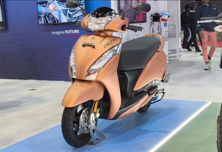 TVS Jupiter CNG scooter