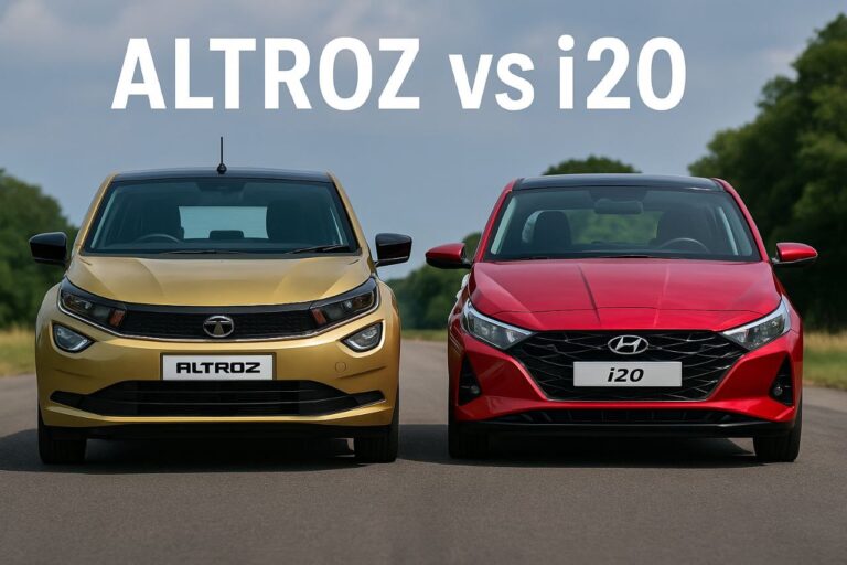 Tata Altroz 2025 vs Hyundai i20